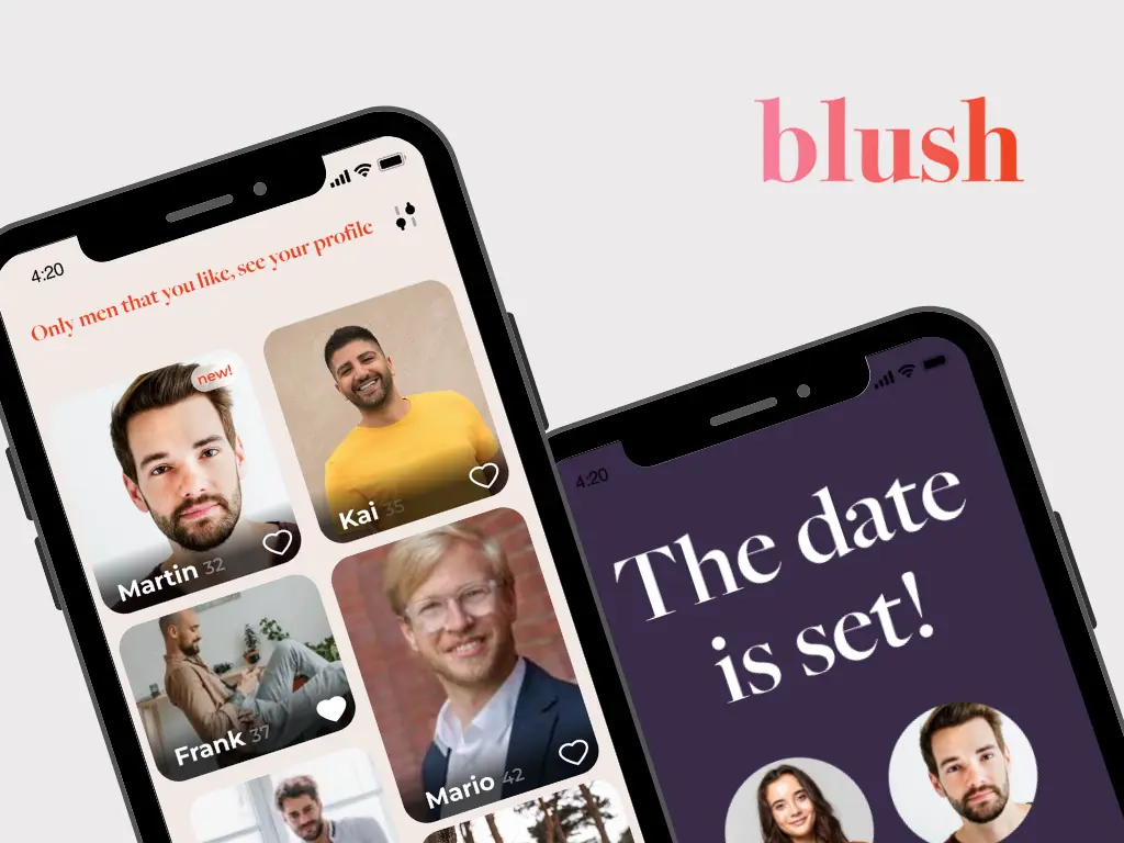 Blush Dating - Mobile & Web
